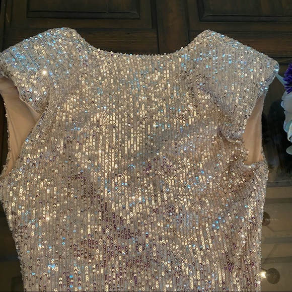 Host Pick! 🎉 NWT Maje Riviera Sequined Dress size 3 Small - Picture 15 of 16